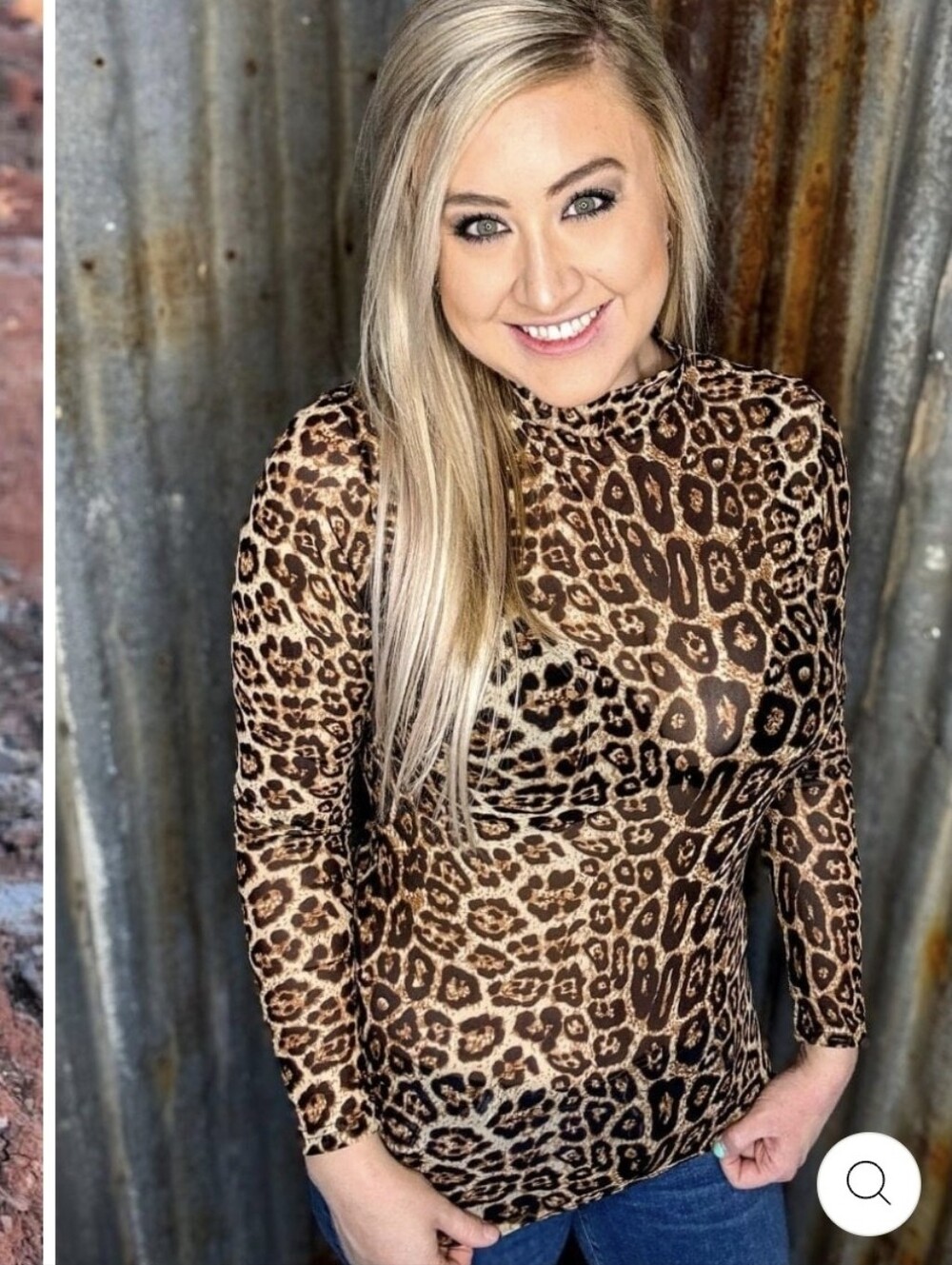 Sterling Kreek Hear Me Roar Mesh Top - Picture 2 of 3